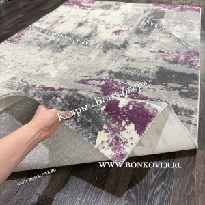 Ковер Турция Современный Дизайн 23 Сиреневый