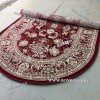 Турецкий Ковер Для Гостиной Дизайн 80 Красный Овал