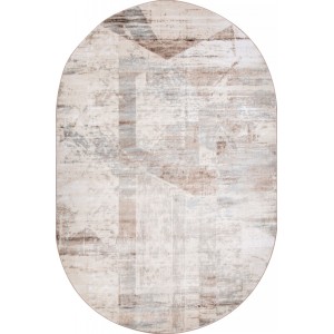 Ковер Valencia deluxe D949 CREAM Овал